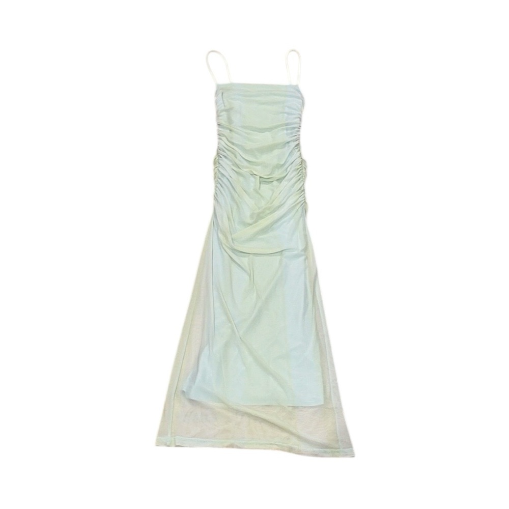 Significant other green maxi dress